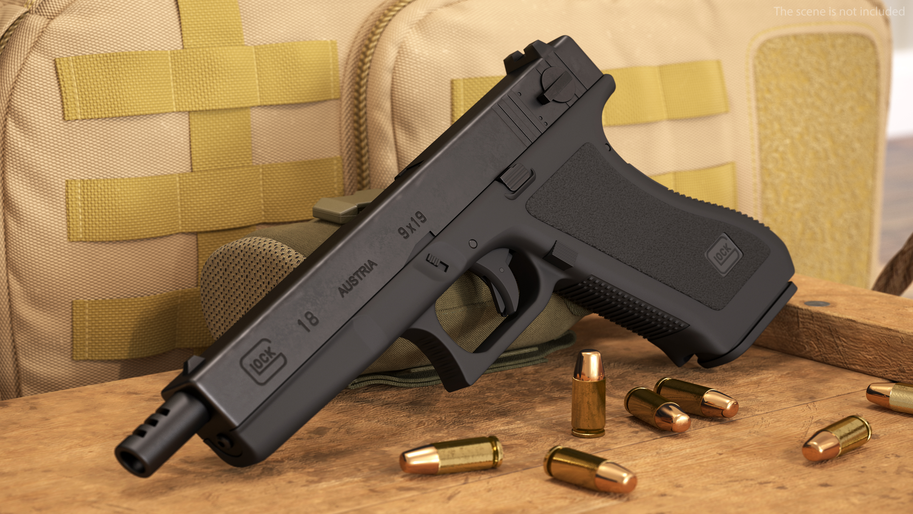 GLOCK 18 Gen 2 3D model