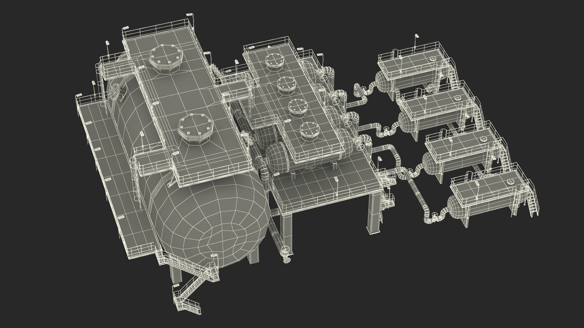 3D Blending Unit model