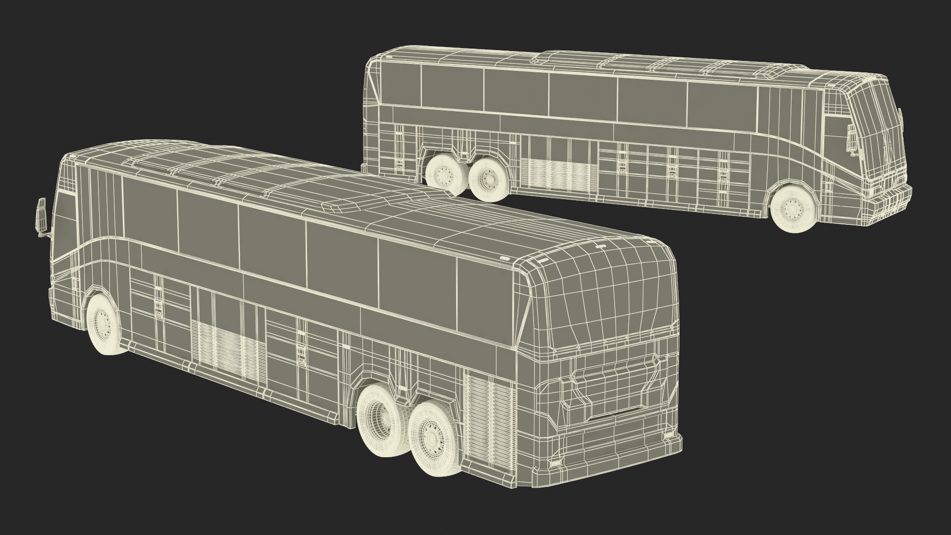 3D Charter Bus