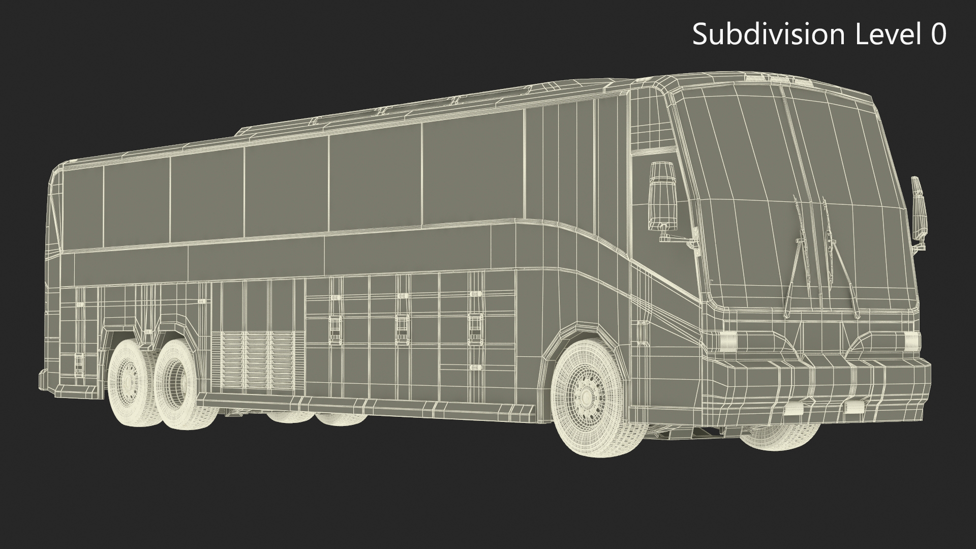 3D Charter Bus