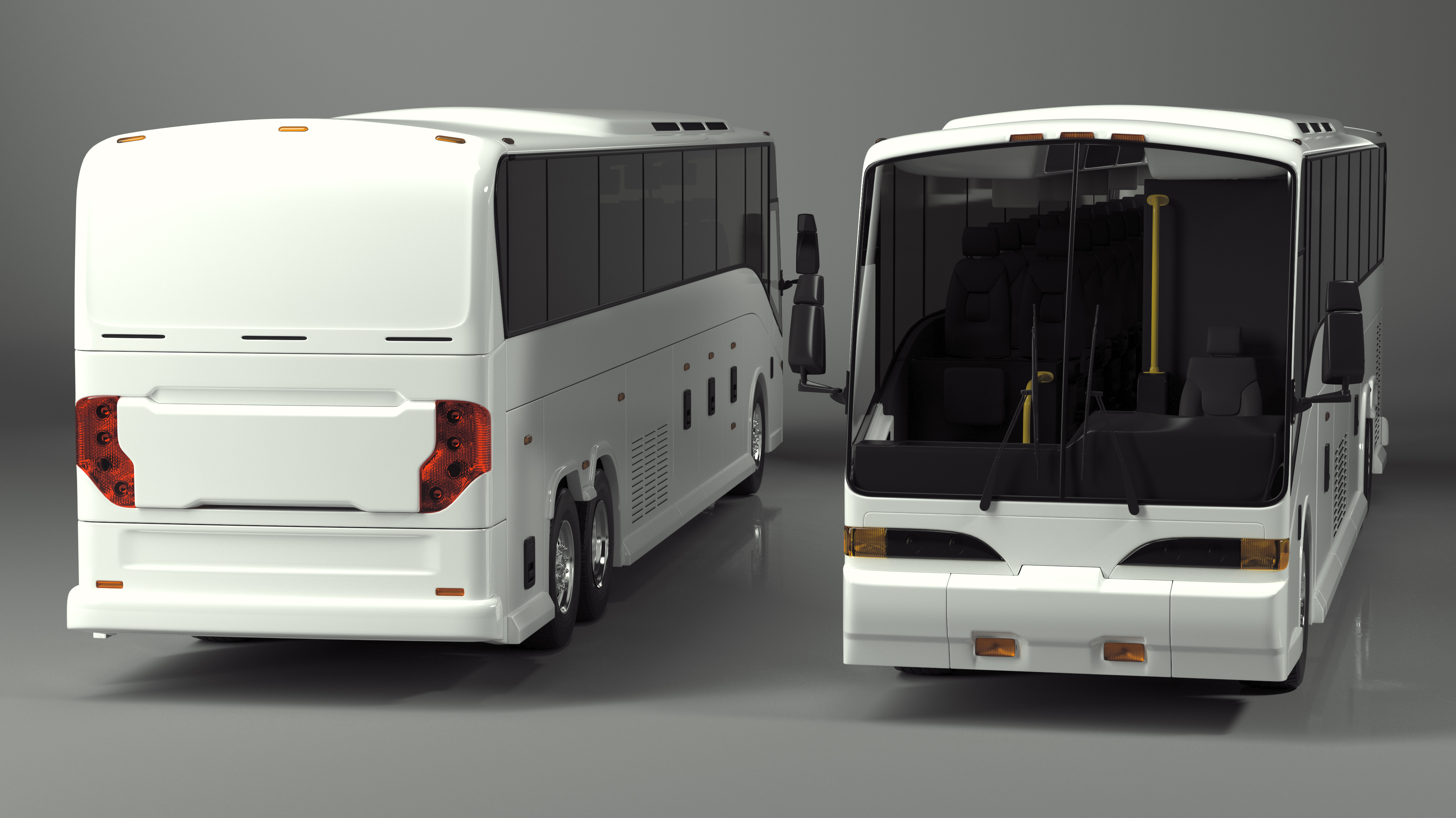 3D Charter Bus