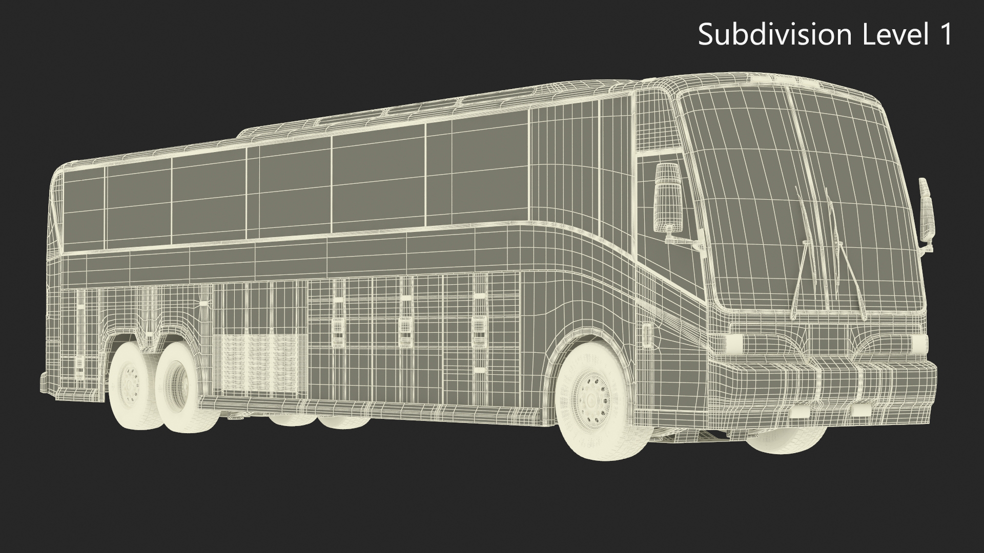 3D Charter Bus