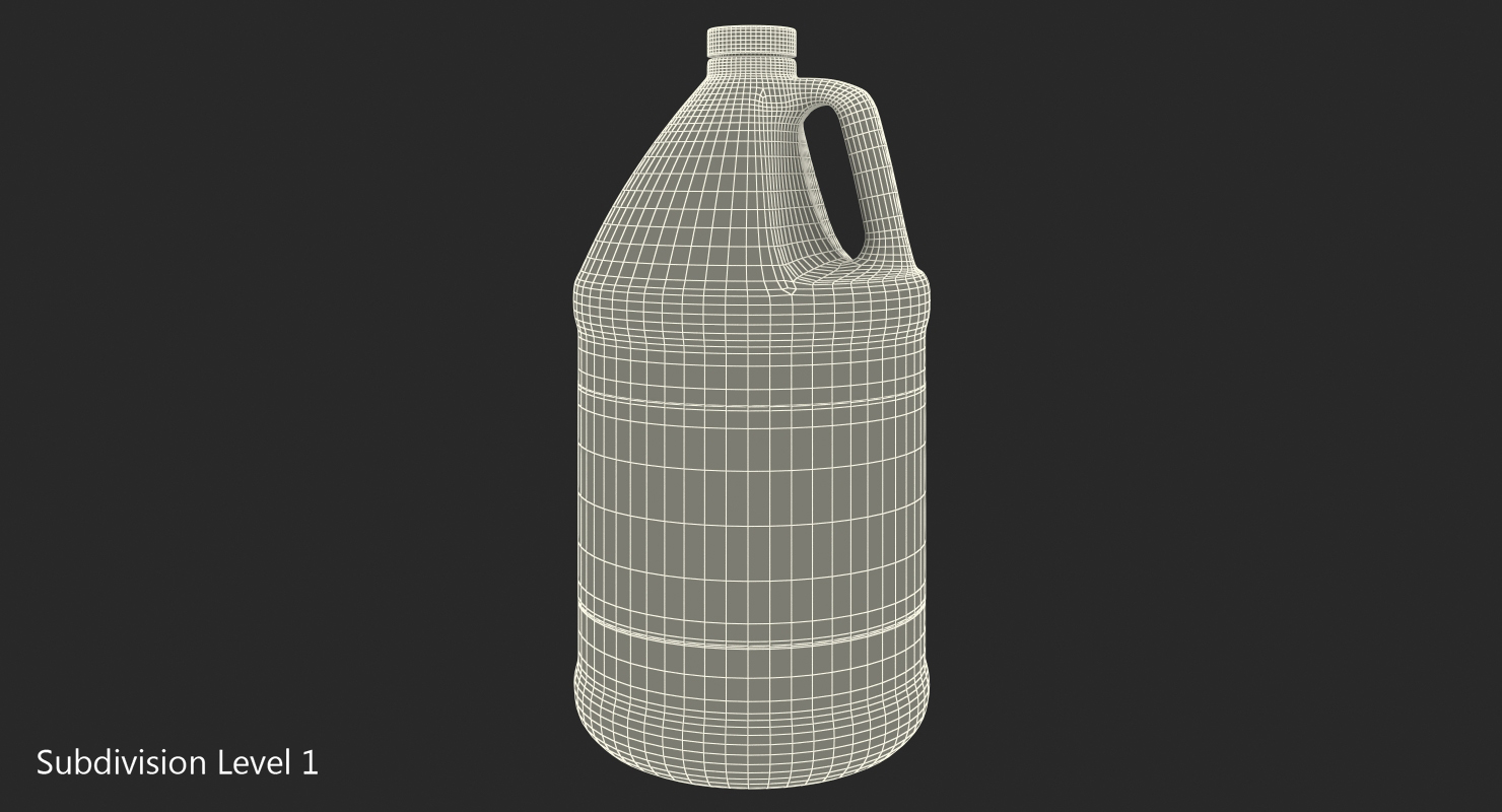 3D model Plastic Jug 1 Gallon