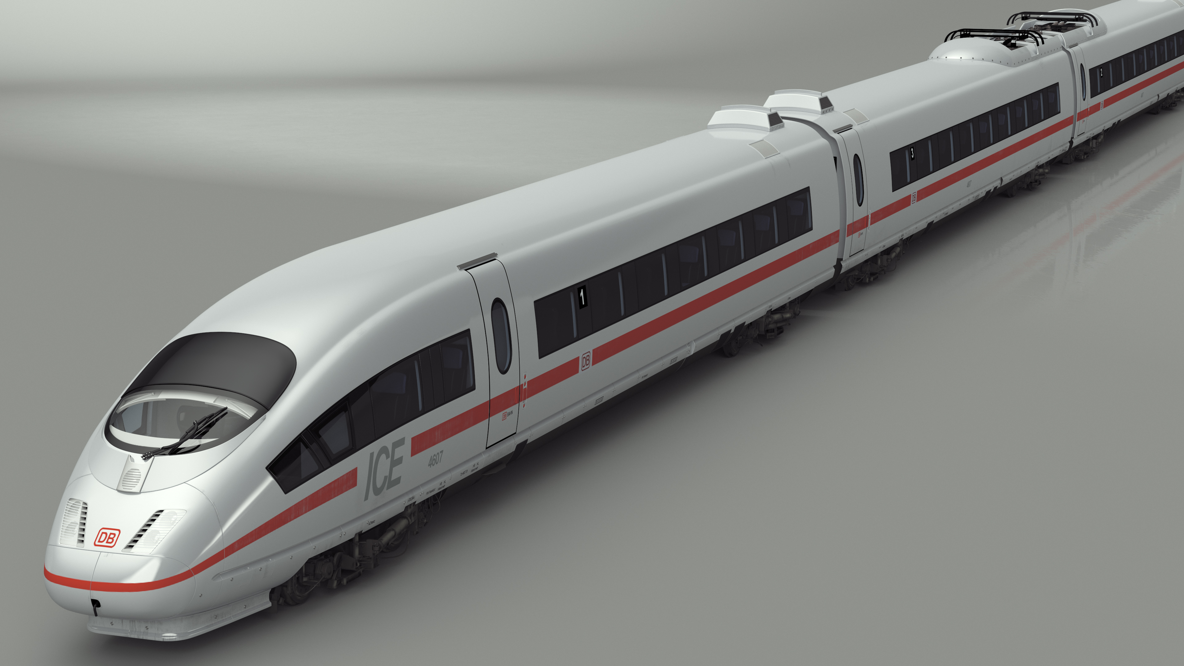 3D ICE 4 High Speed Intercity Long Distance Train