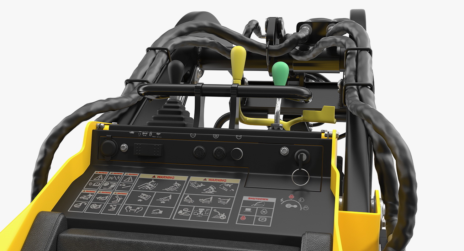 3D Vermeer S450TX Grapple Clean model