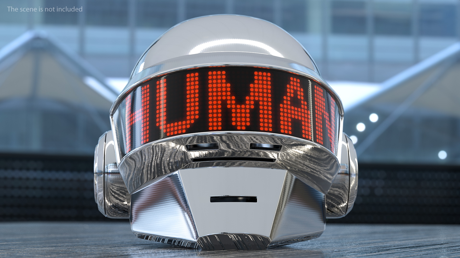 3D Daft Punk Thomas Helmet model