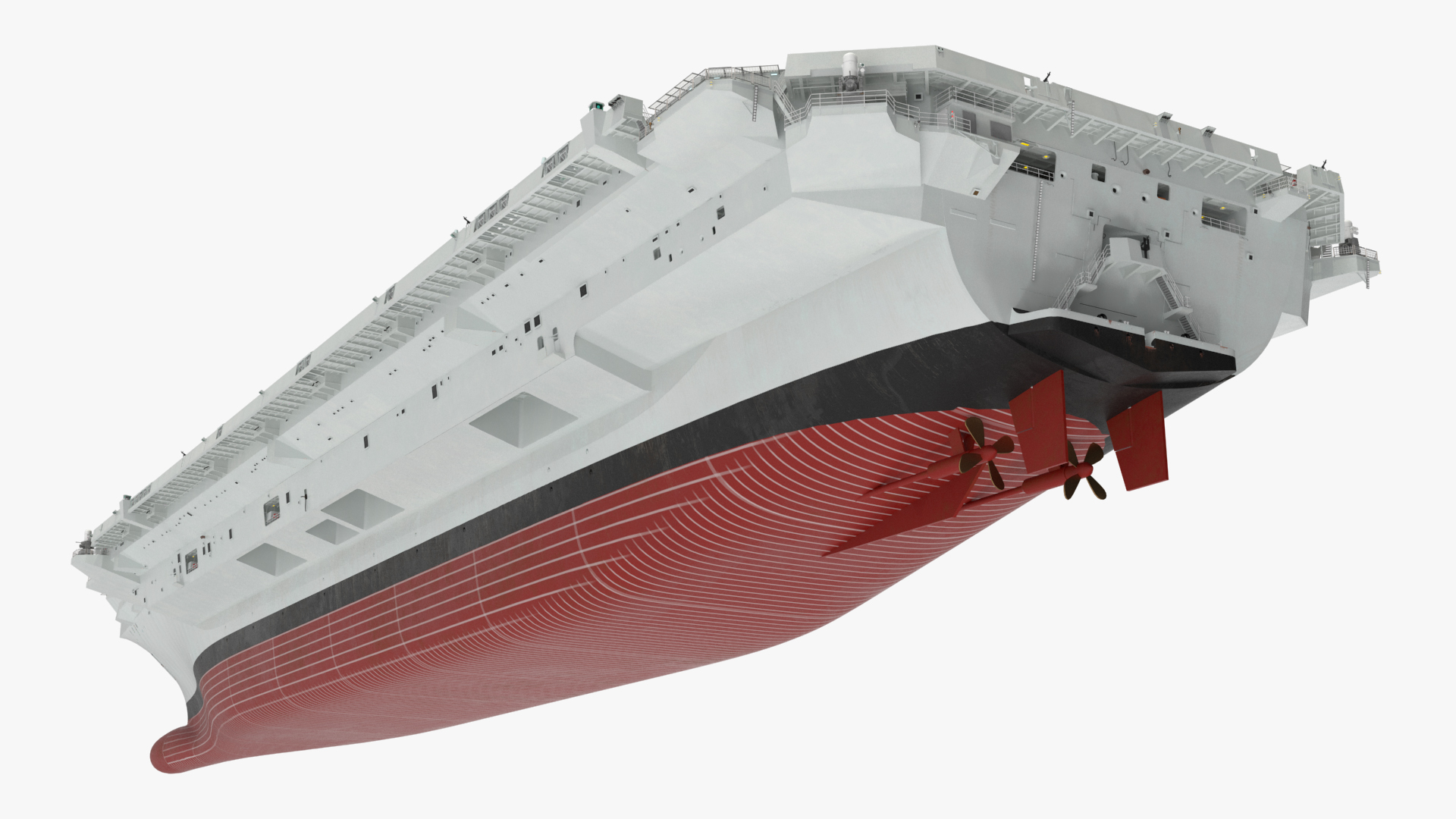 3D HMS Queen Elizabeth with Military Equipment model