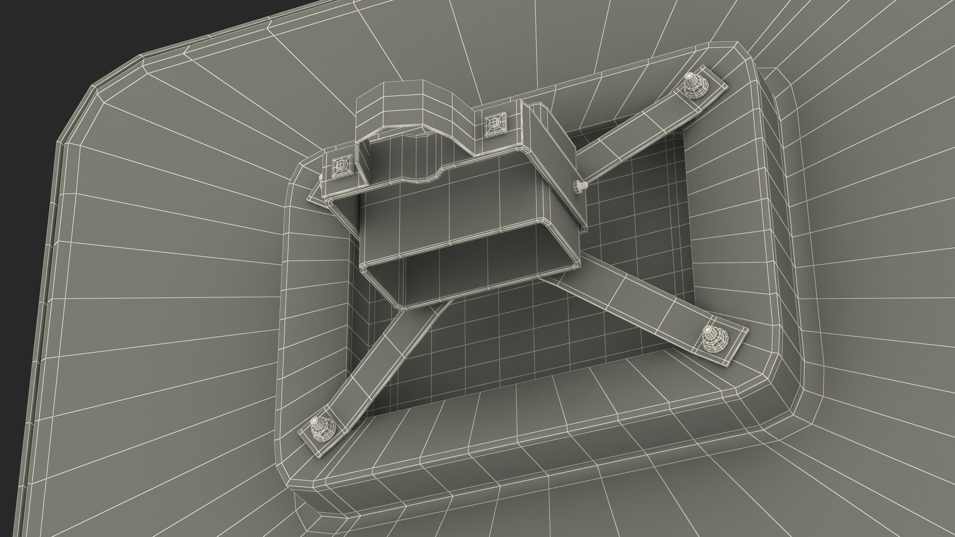 3D Rectangular Industrial Safety Mirror