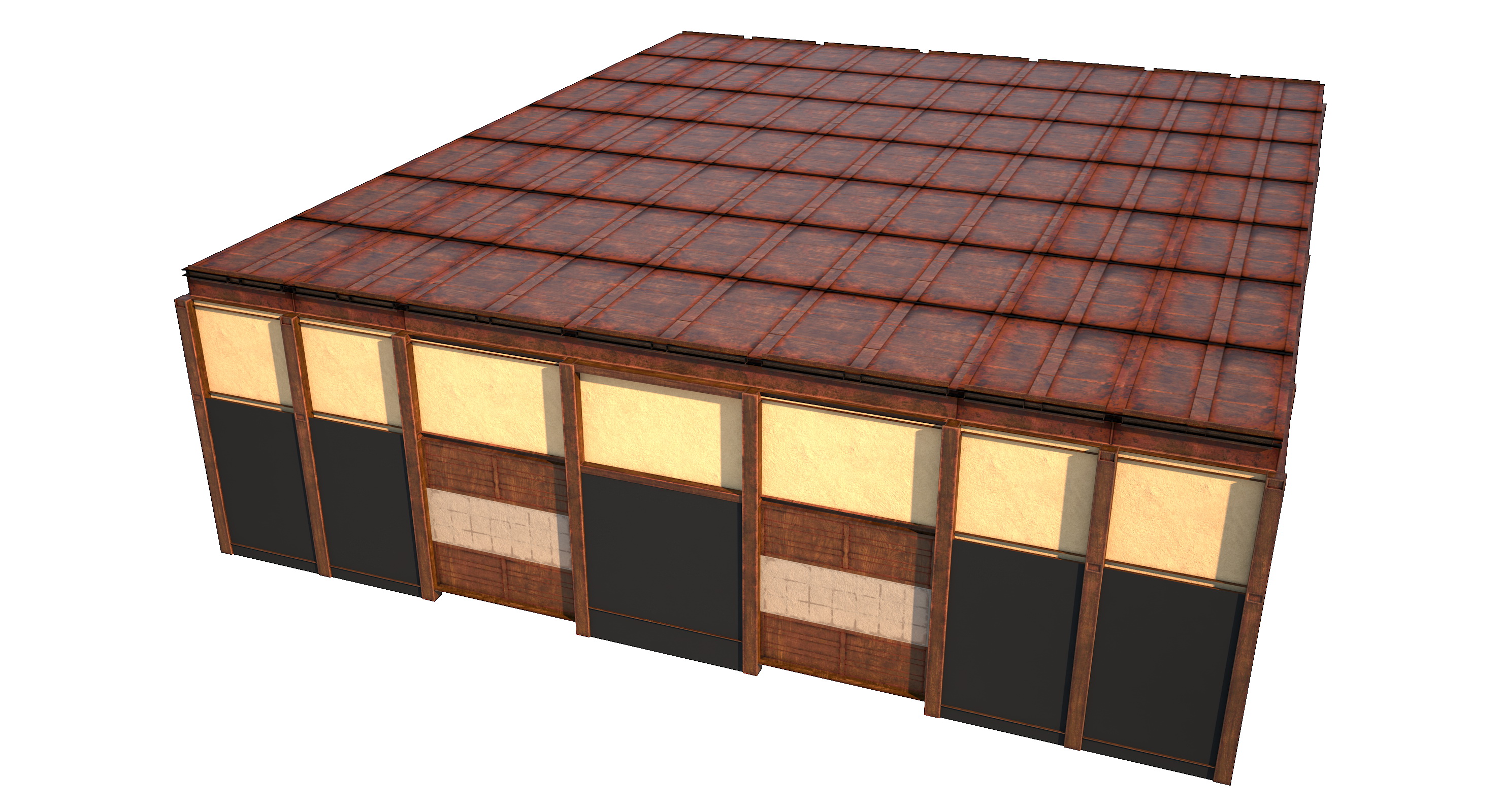 Dojo Room 3D model