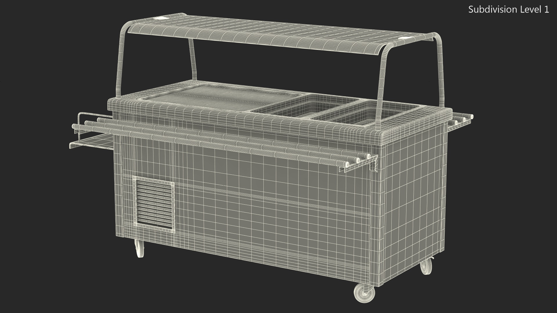 Module Second Courses Self Service Line 3D model