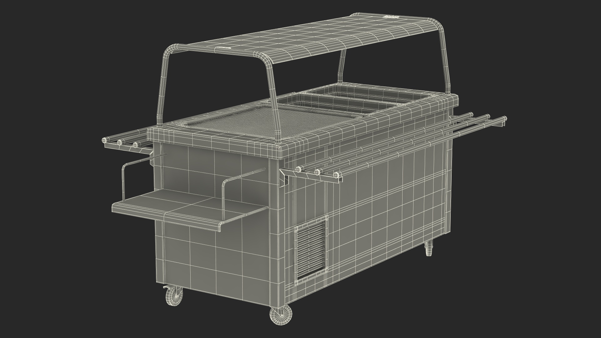 Module Second Courses Self Service Line 3D model