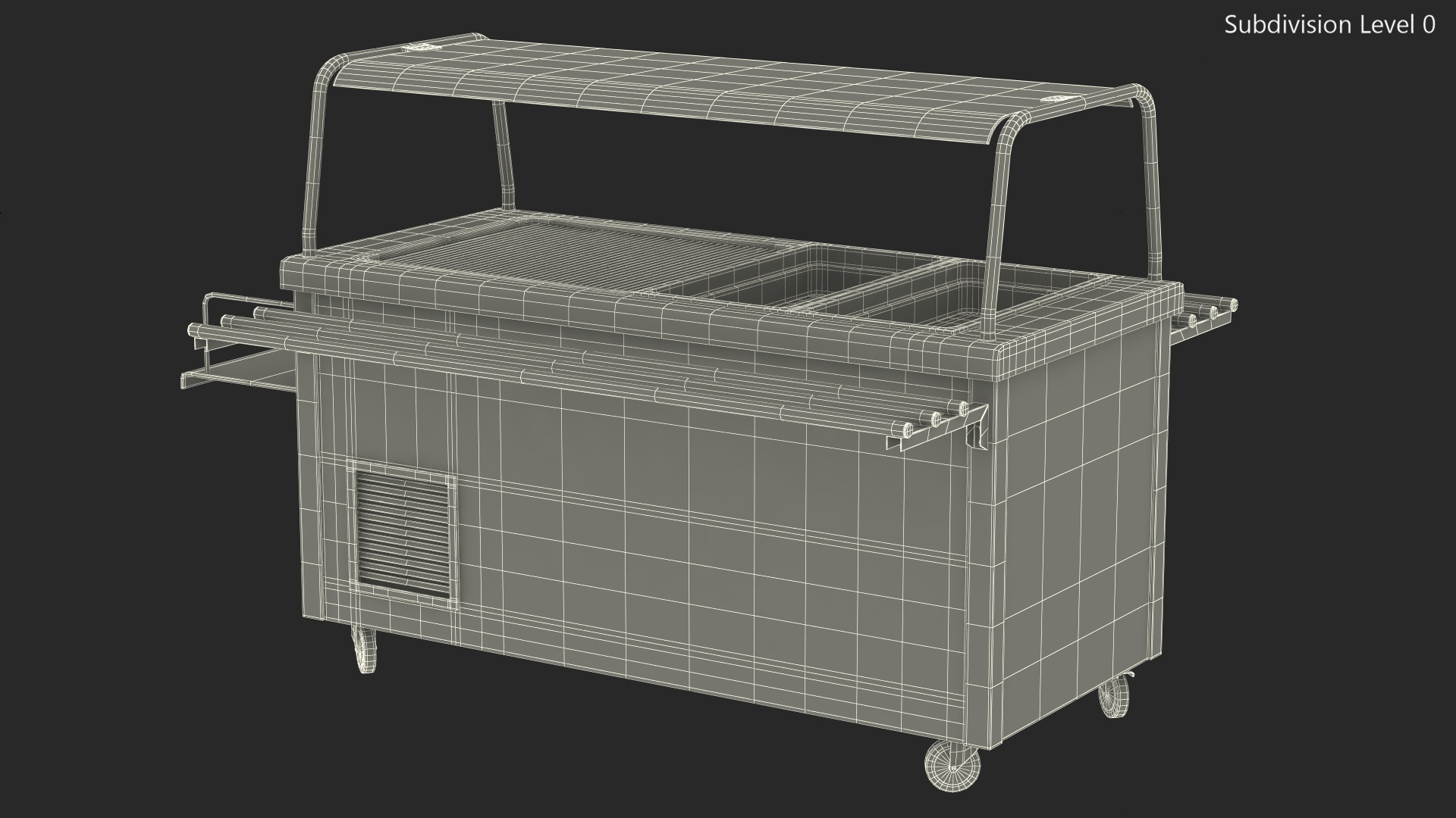 Module Second Courses Self Service Line 3D model