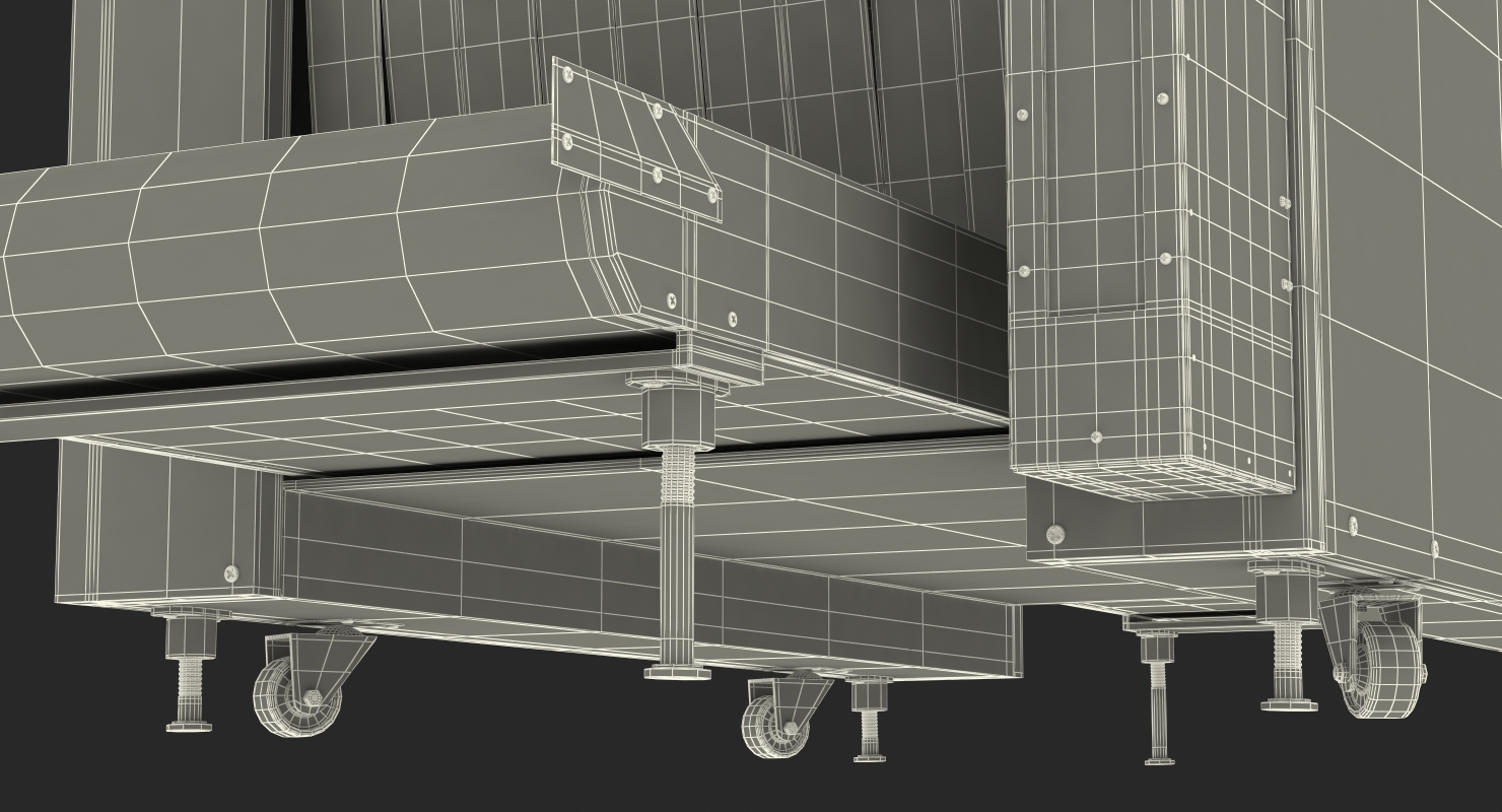 3D Xray Luggage Scanner Machine model