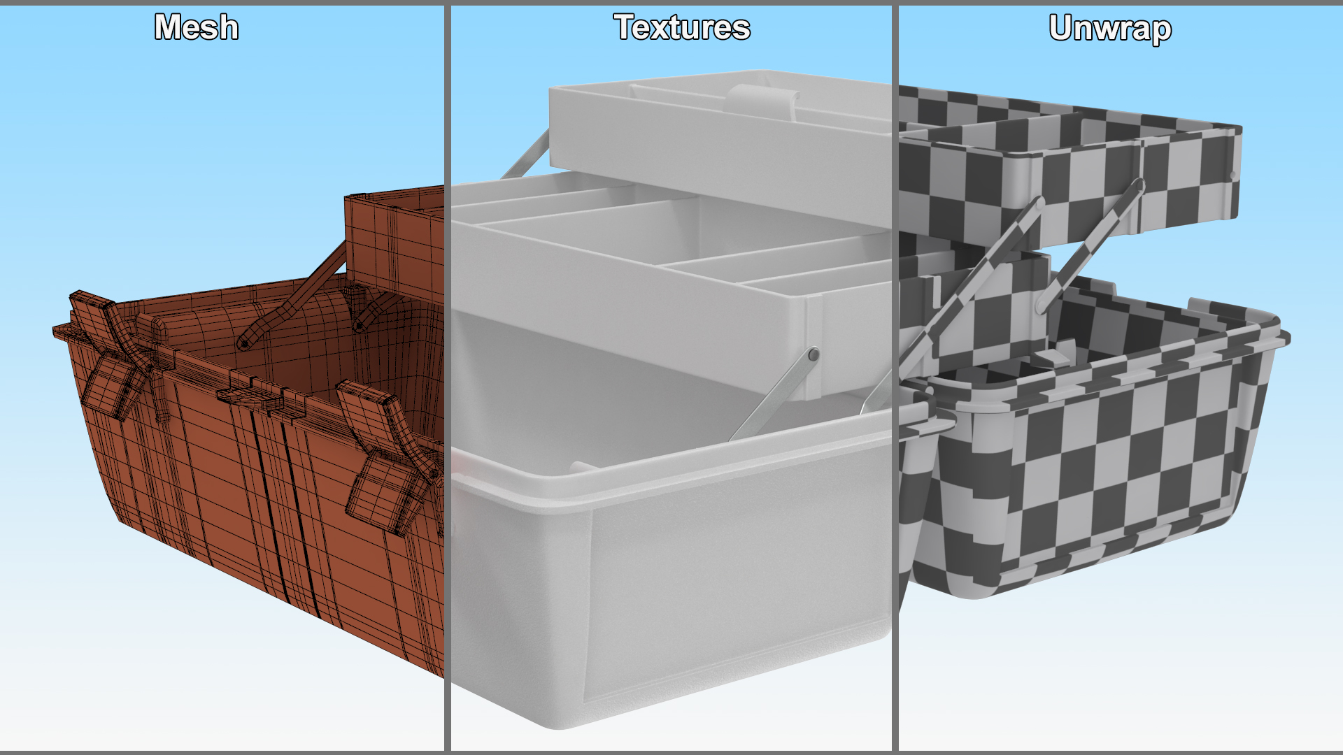 Paramedic Box Exploded View 3D