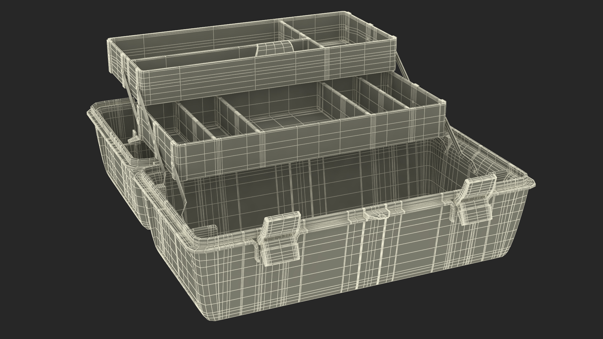 Paramedic Box Exploded View 3D