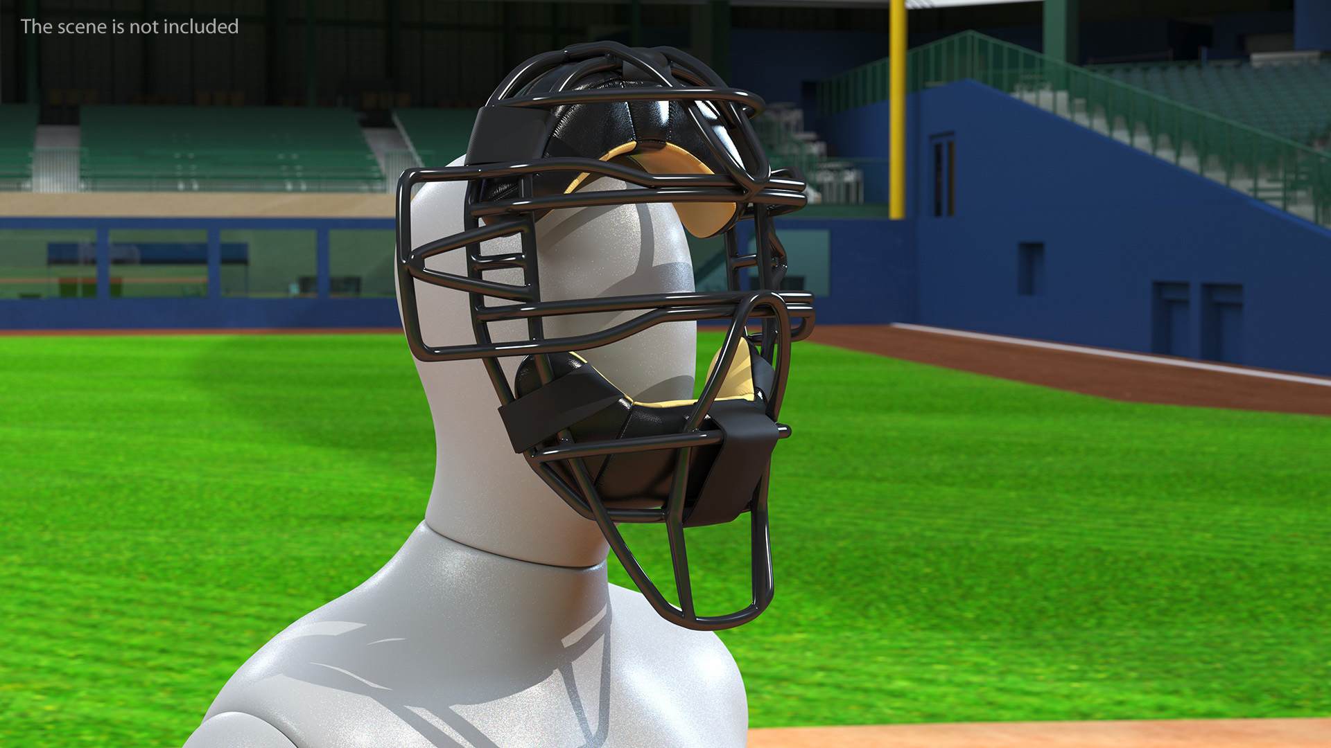 Baseball Catchers Mask 3D