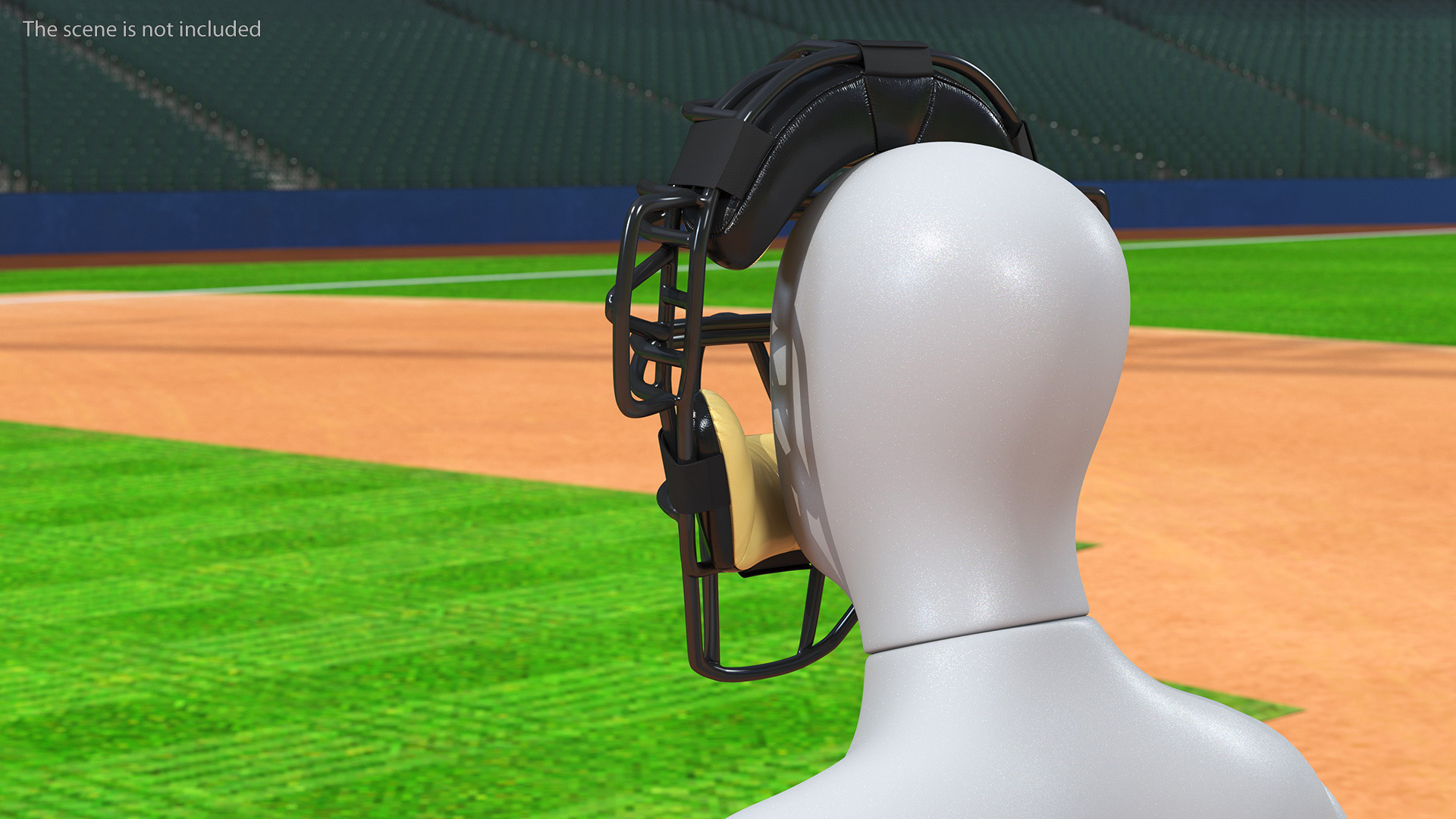 Baseball Catchers Mask 3D