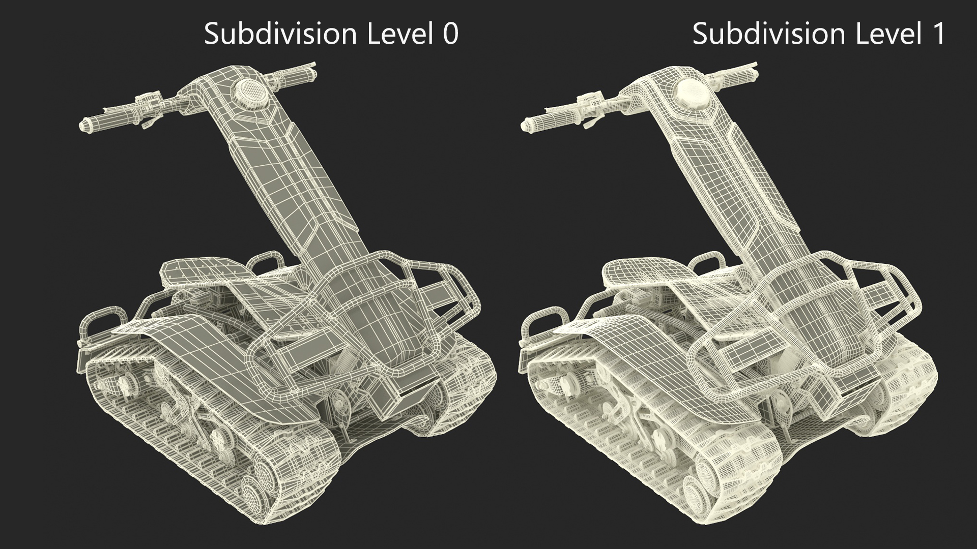 3D All Terrain Shredder Rigged for Cinema 4D