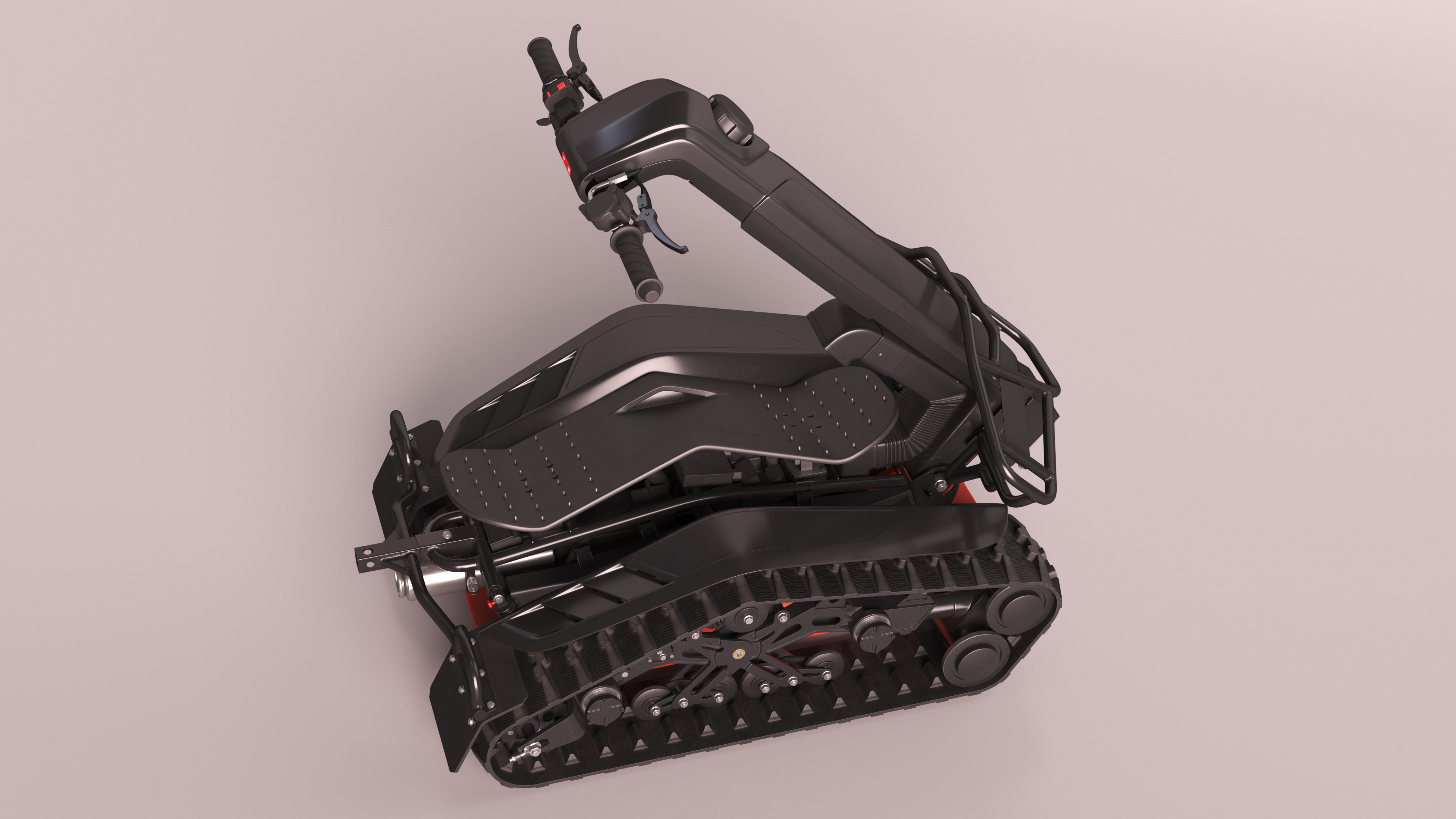 3D All Terrain Shredder Rigged for Cinema 4D