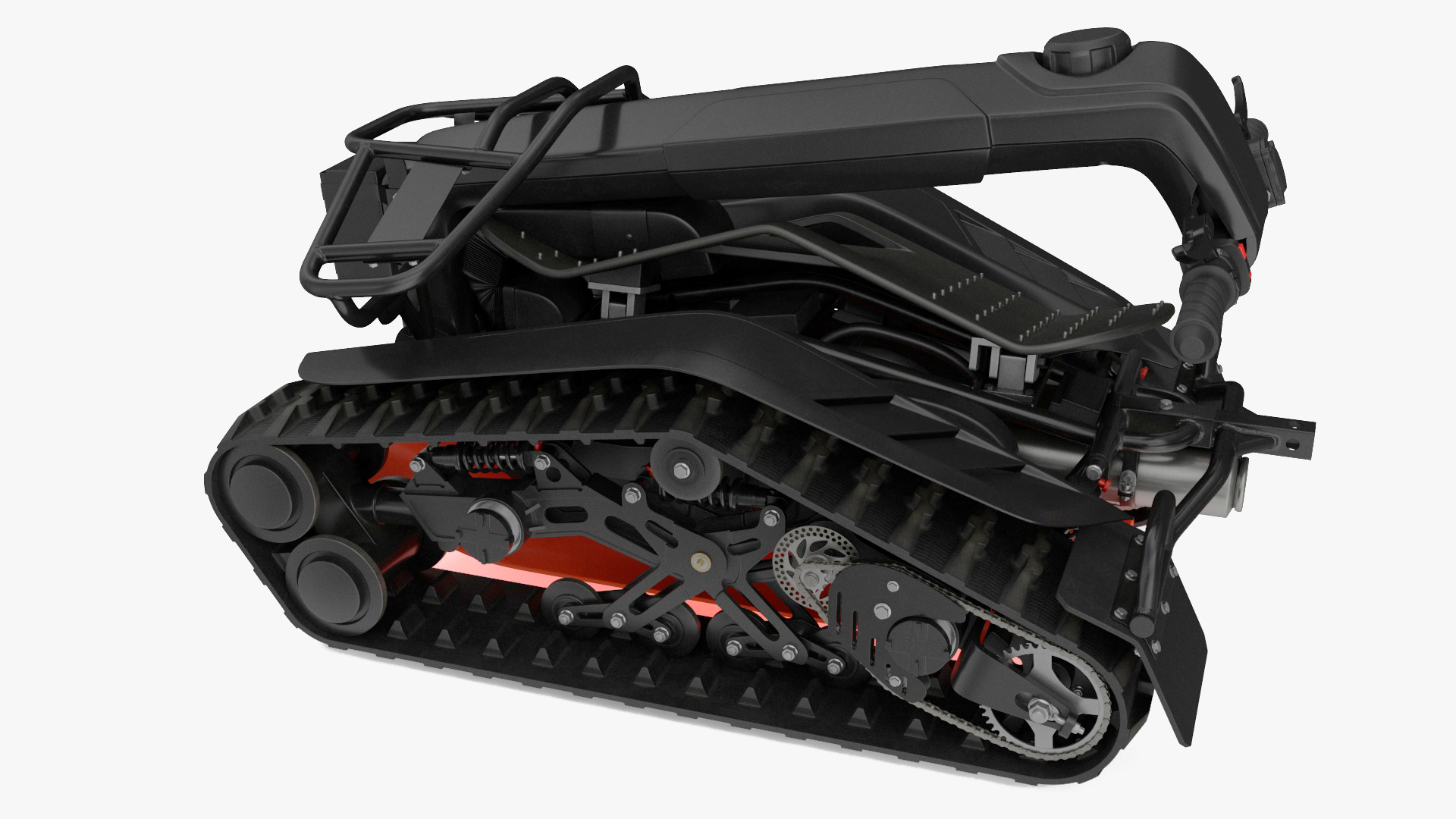 3D All Terrain Shredder Rigged for Cinema 4D