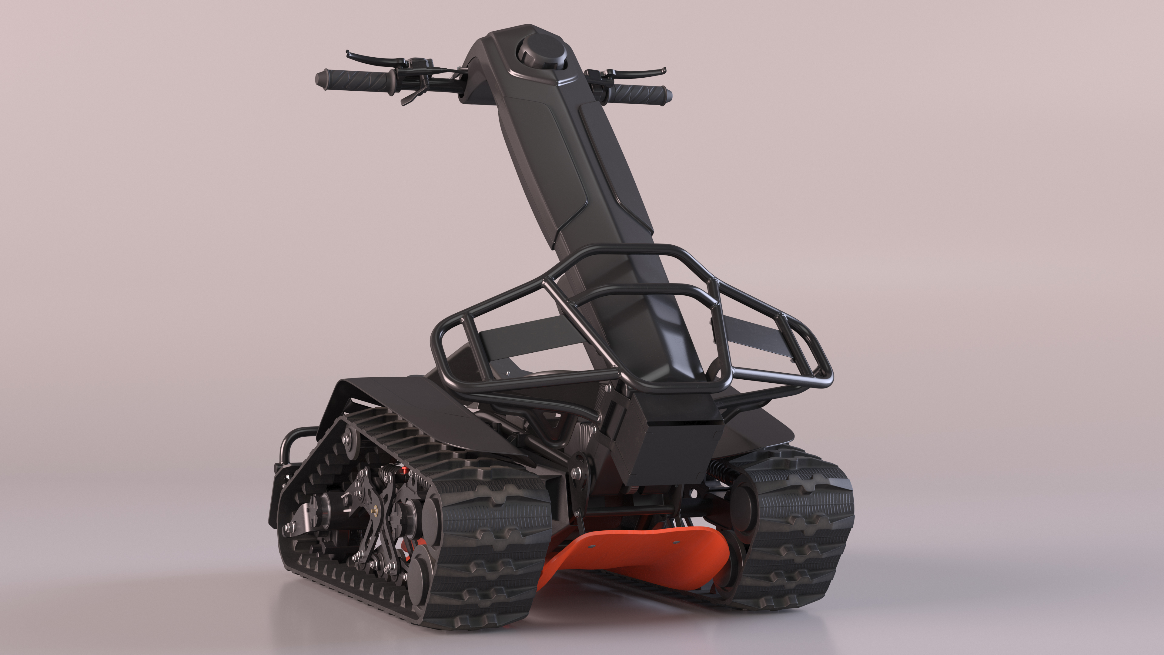 3D All Terrain Shredder Rigged for Cinema 4D