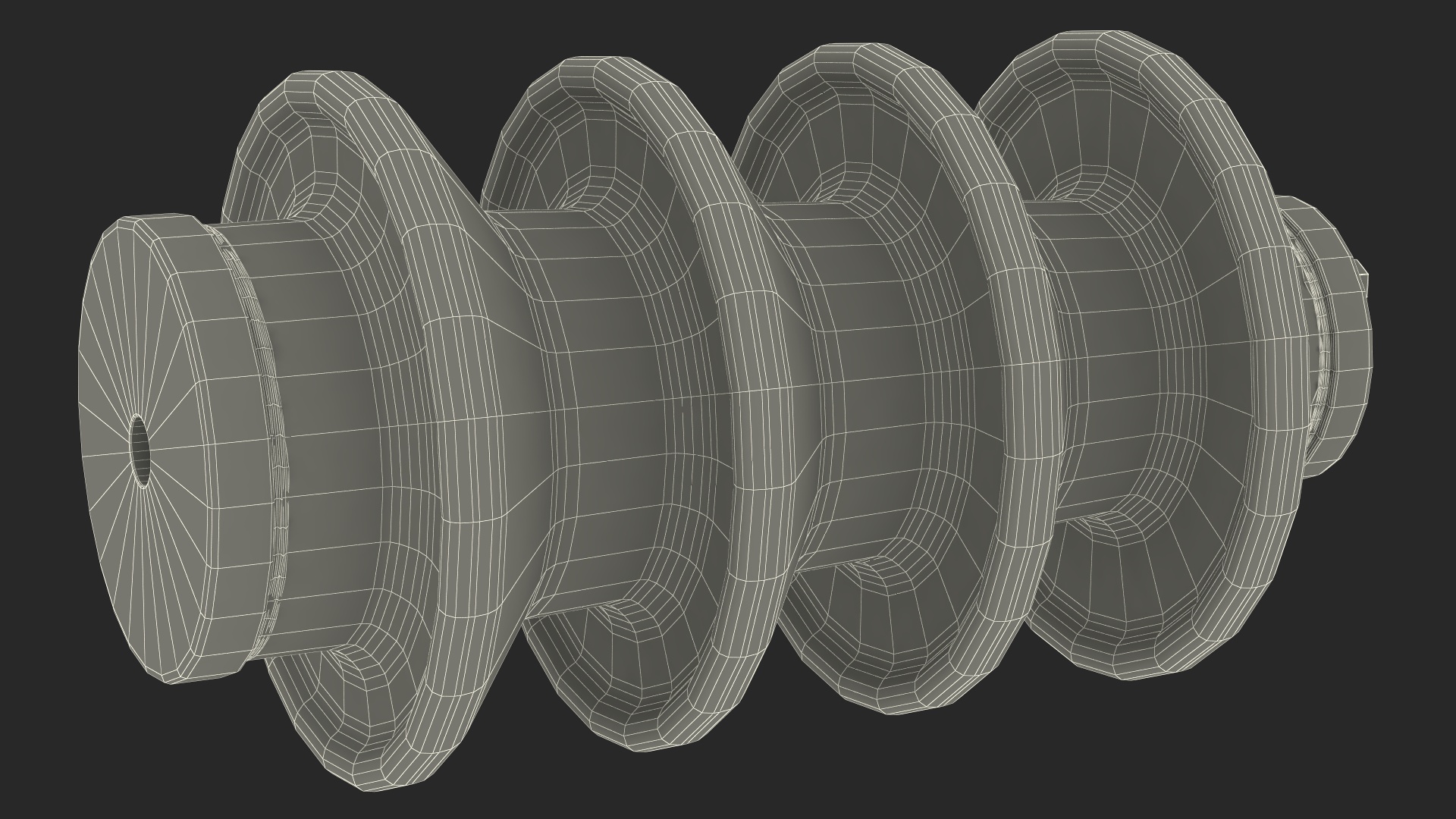 High Voltage Insulator 3D