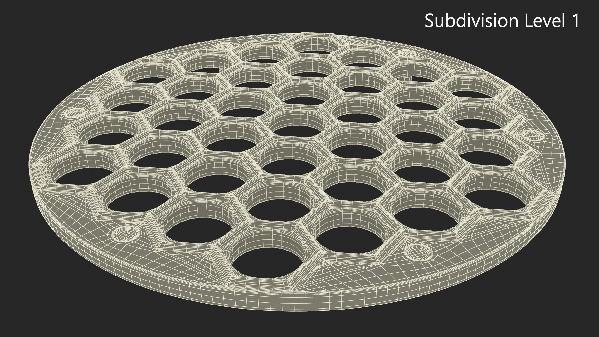 Circle Dumplings Maker Mold 3D