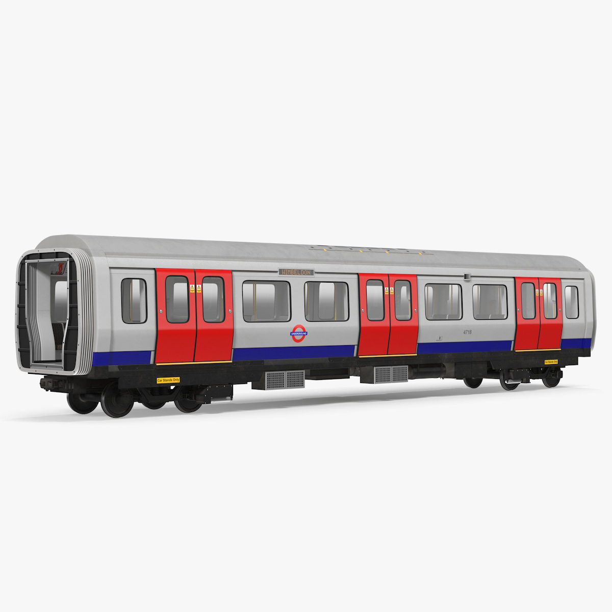 London Subway S8 Wagon 3D