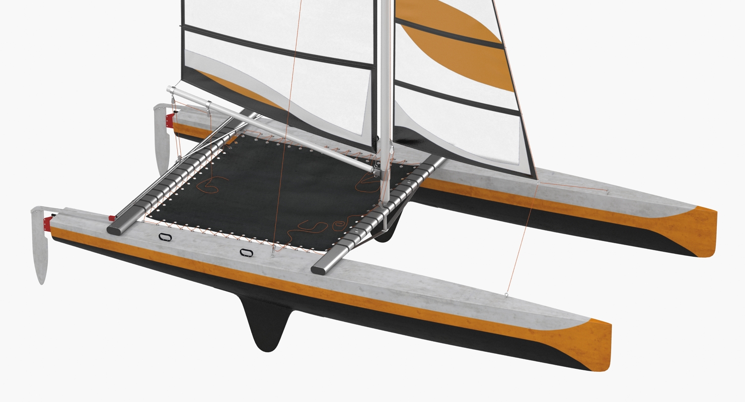 International A Class Catamaran Generic 3D model