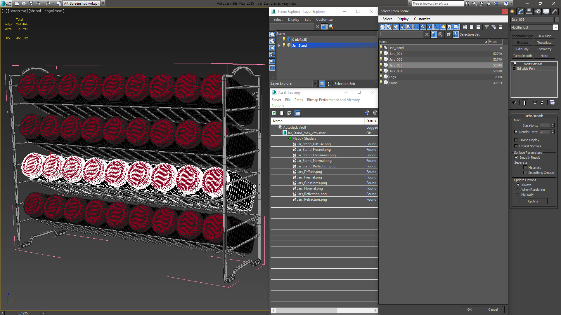 Jar Stand 3D model