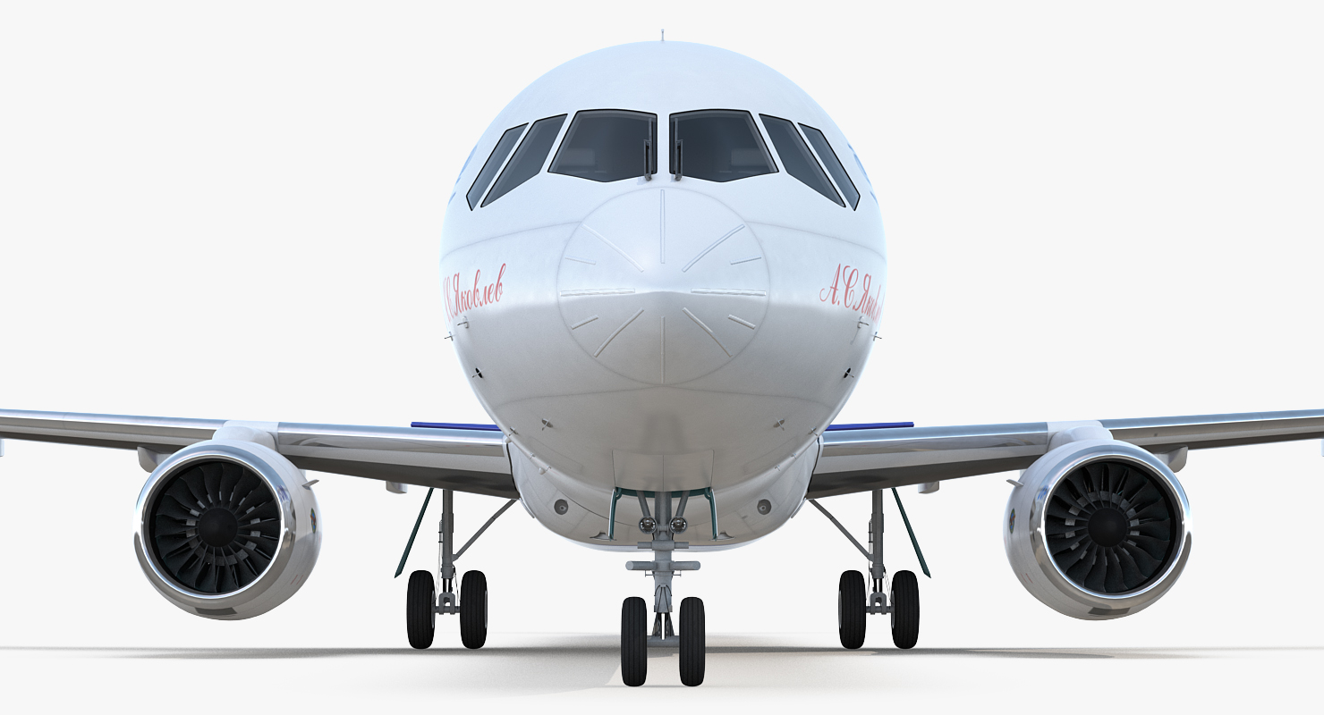 Irkut Airliner MC 21 400 3D model