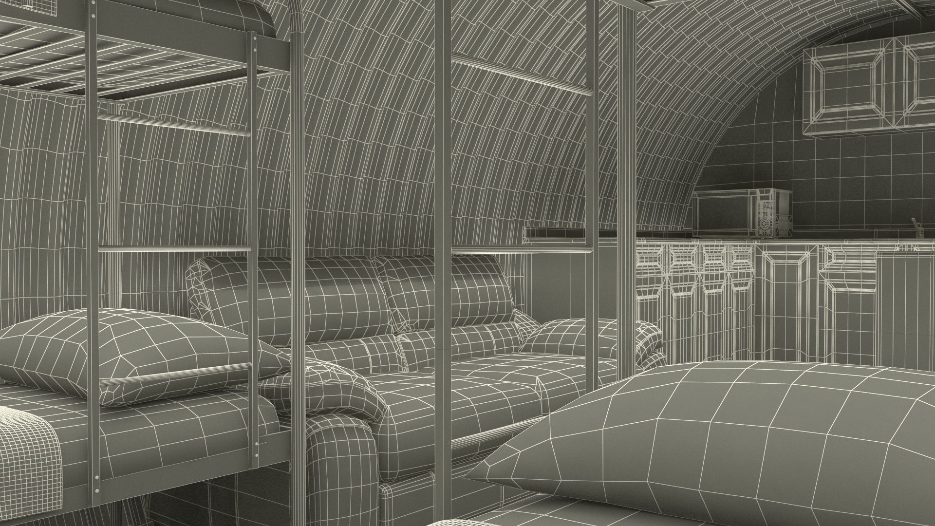 3D Shelter Interior