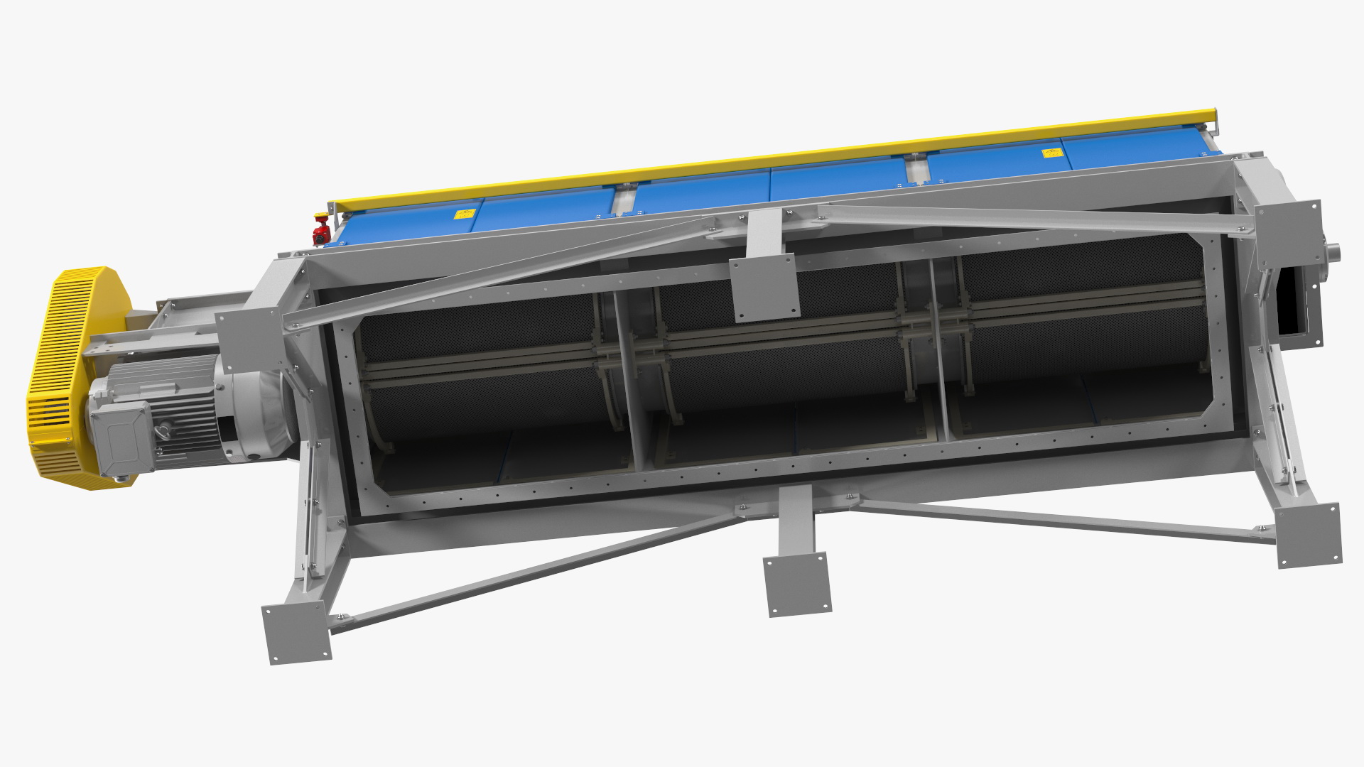 3D Disintegrator Separator model