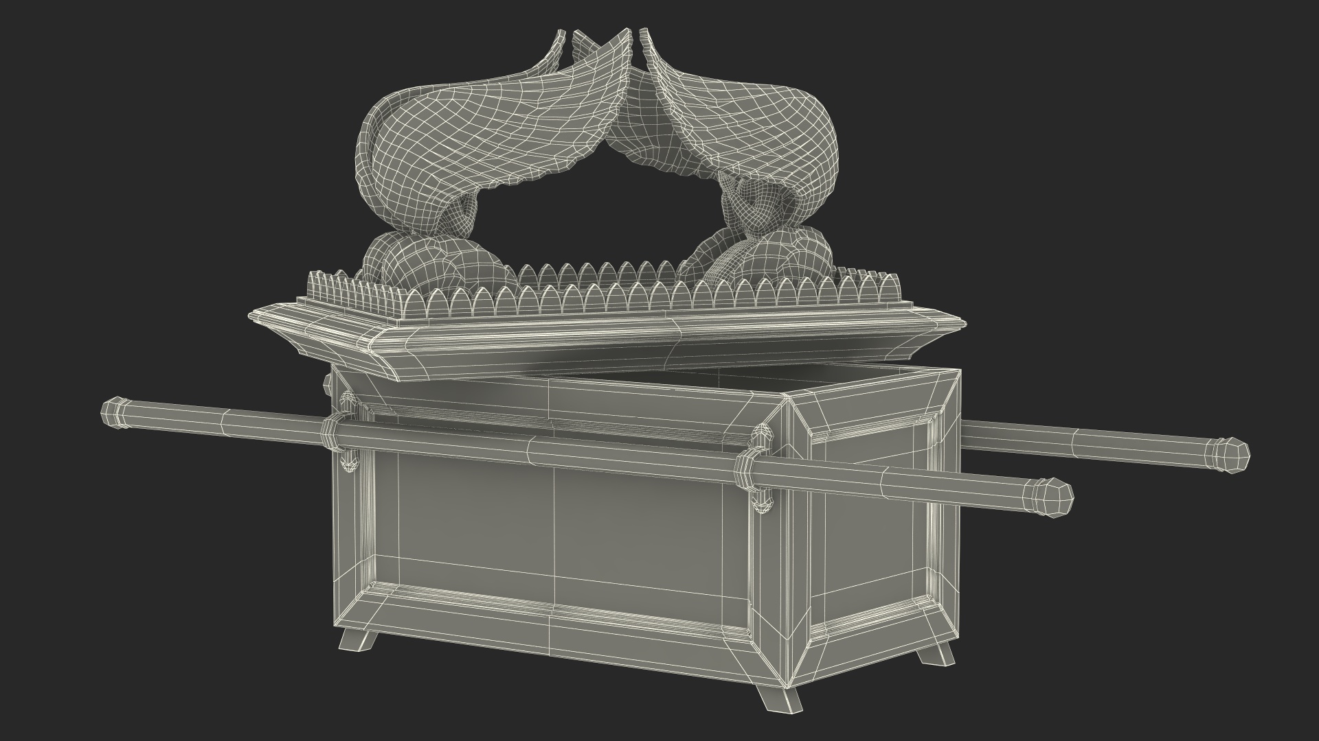 Ark of the Covenant Open 3D model