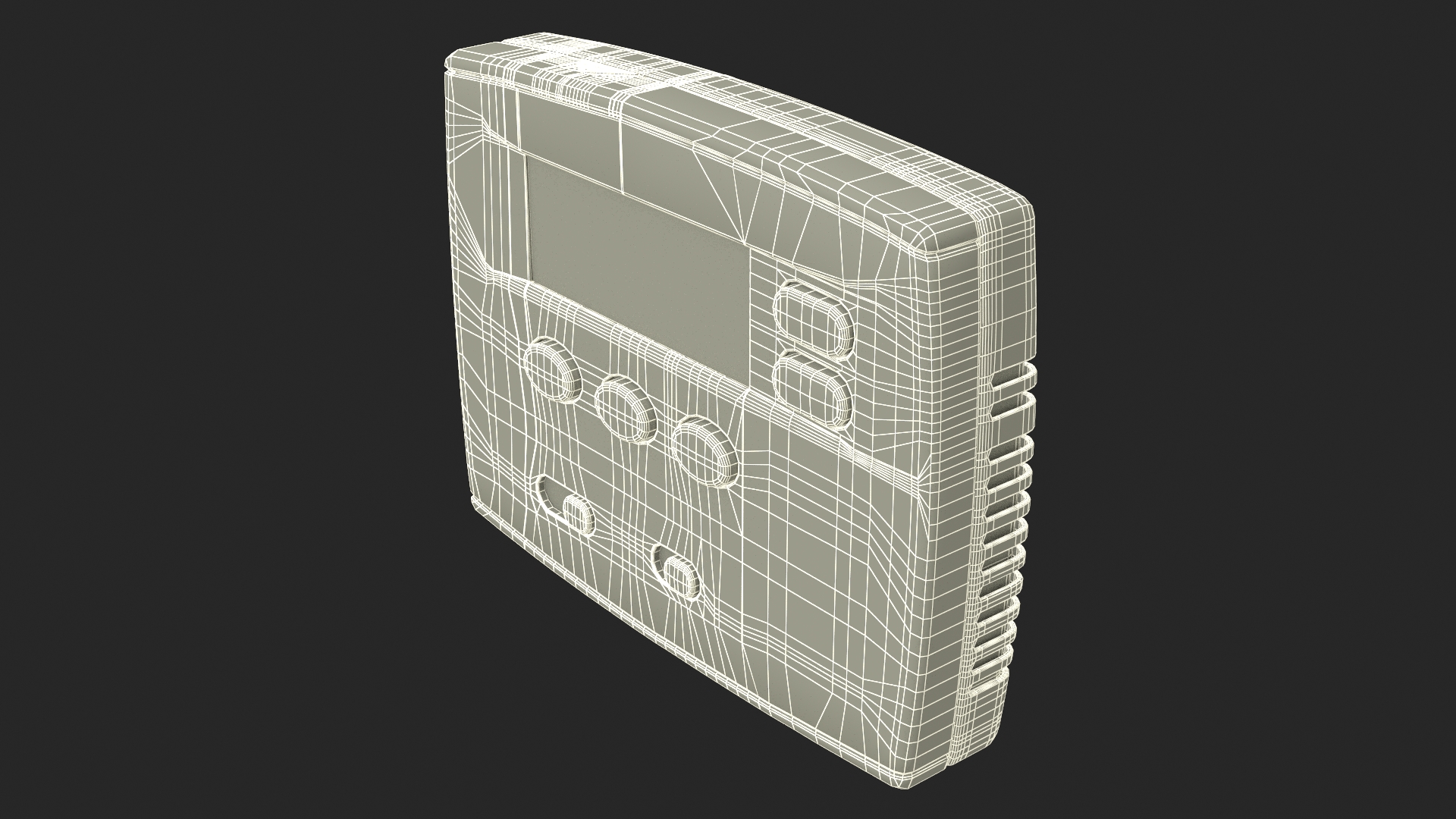 3D Emerson Programmable Heat Cool Thermostat