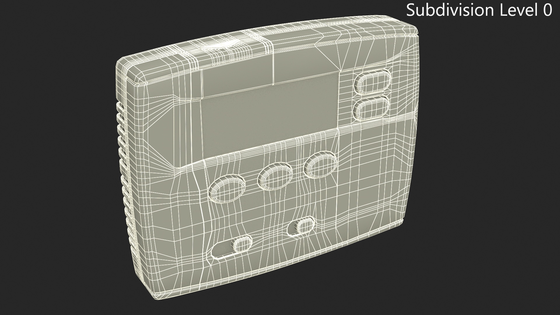 3D Emerson Programmable Heat Cool Thermostat