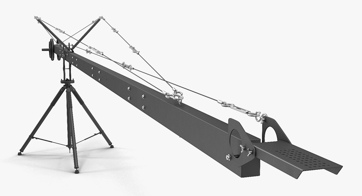 3D model Professional Camera Crane