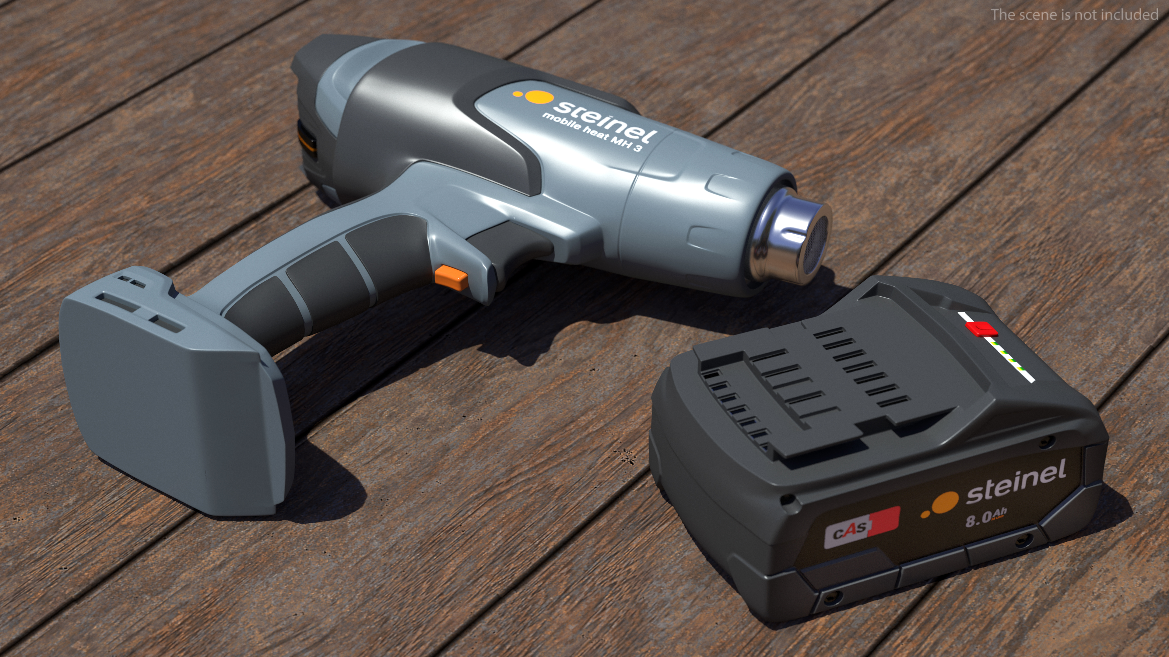 3D model Steinel Heat Gun Cordless