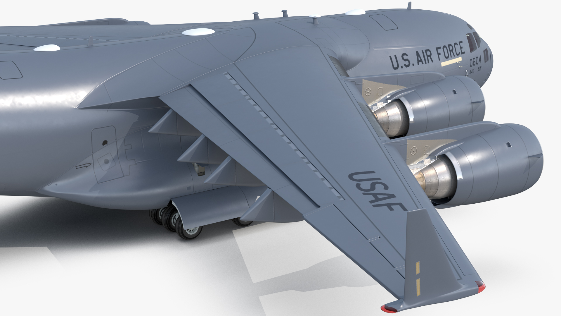 3D model Boeing C17 Globemaster III Large Military Transport Aircraft