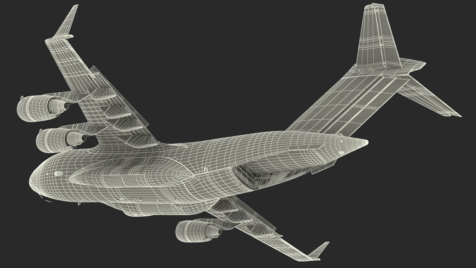 3D model Boeing C17 Globemaster III Large Military Transport Aircraft