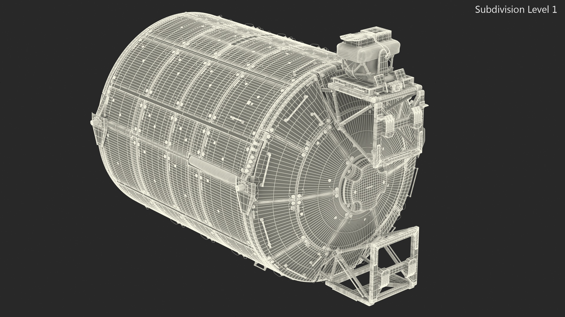 3D Space Module Science Laboratory