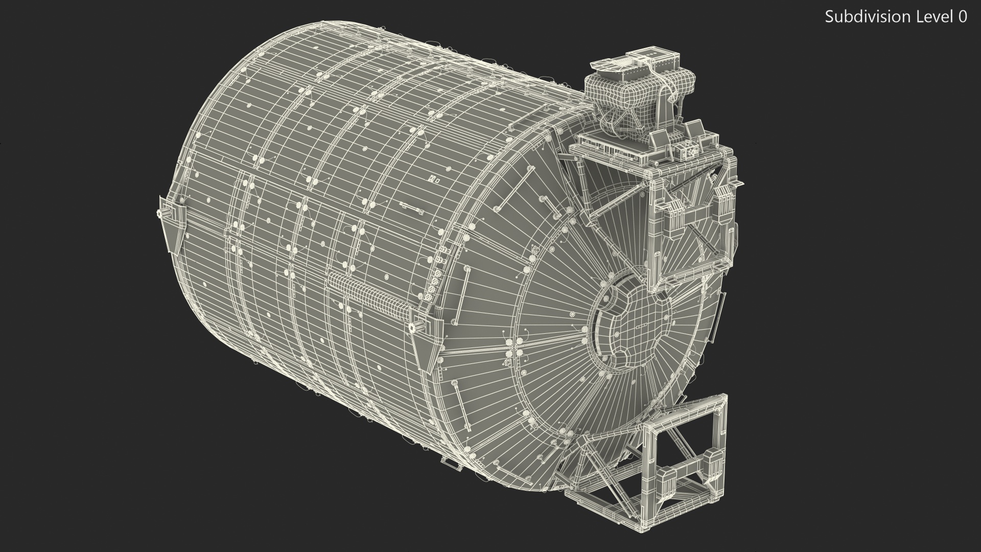 3D Space Module Science Laboratory