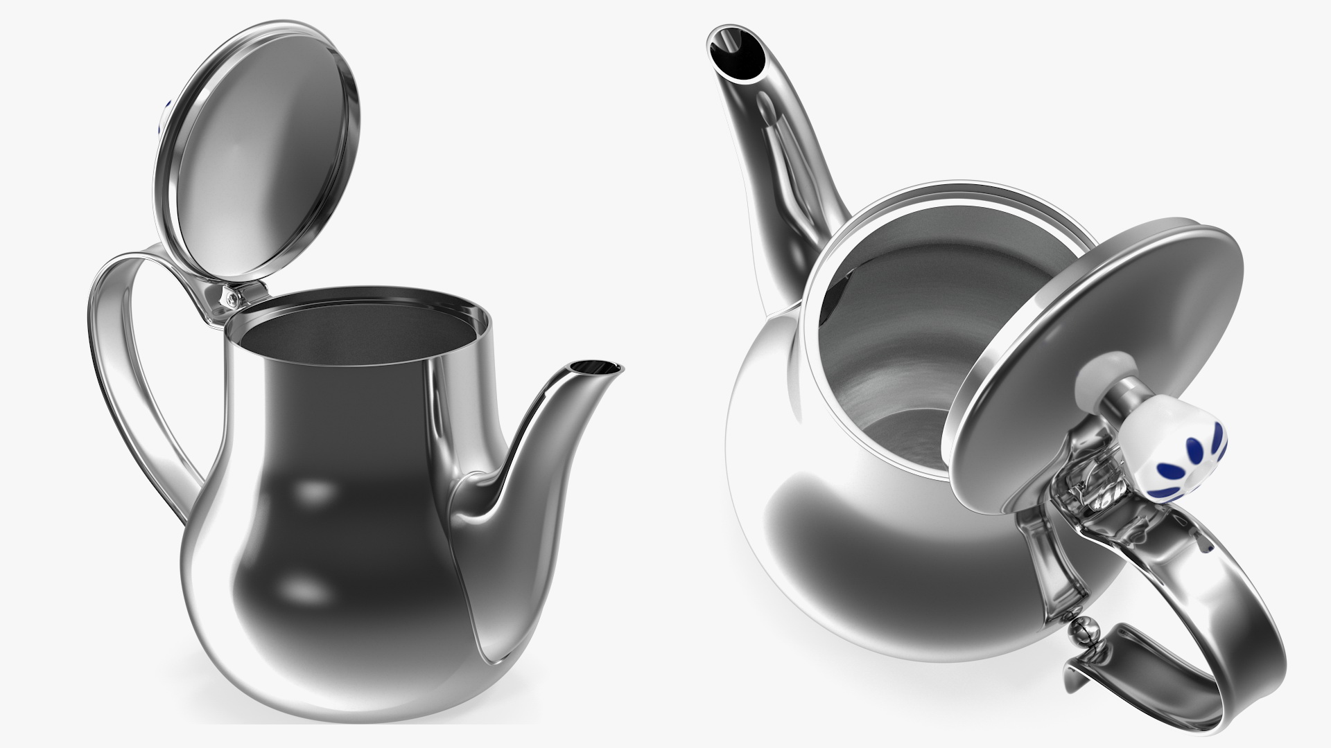 3D model Electric Russian Samovar Kettle Set