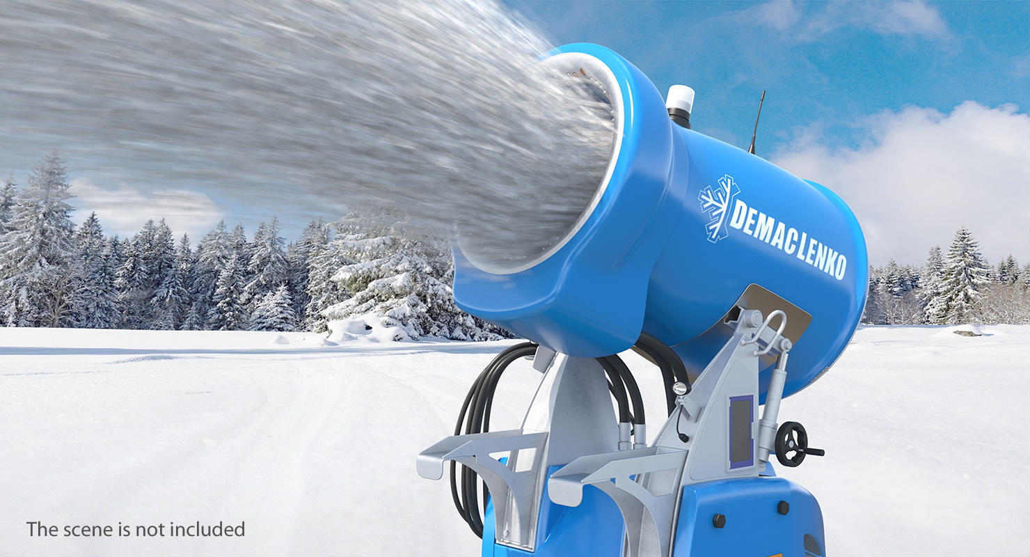 Demaclenko EVO Snow Maker Gun 3D model