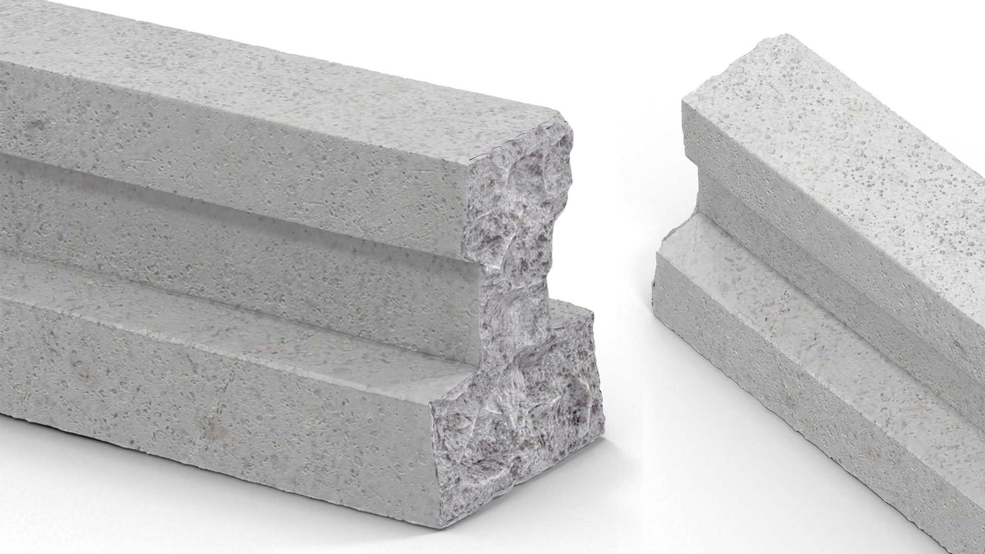 3D model T-Beam Concrete