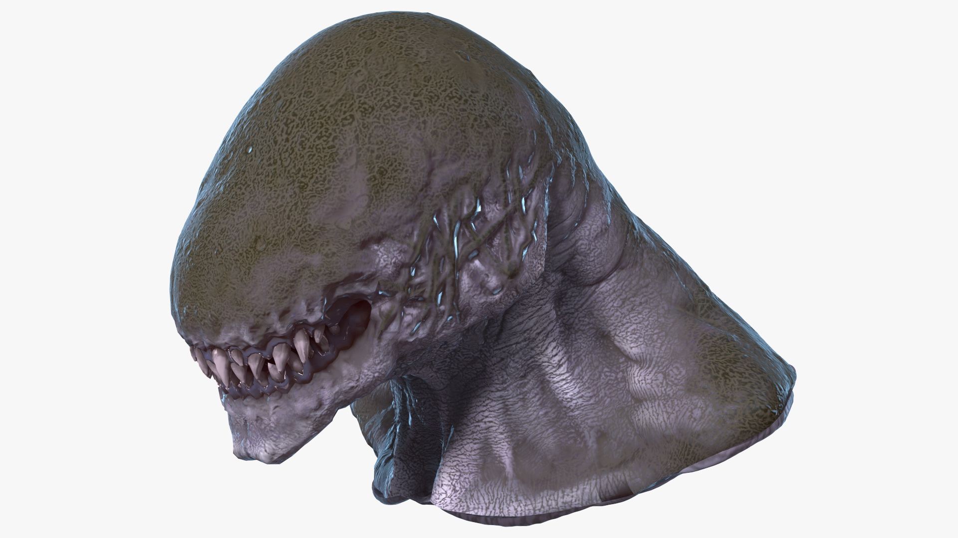 3D Monster Beast Head model