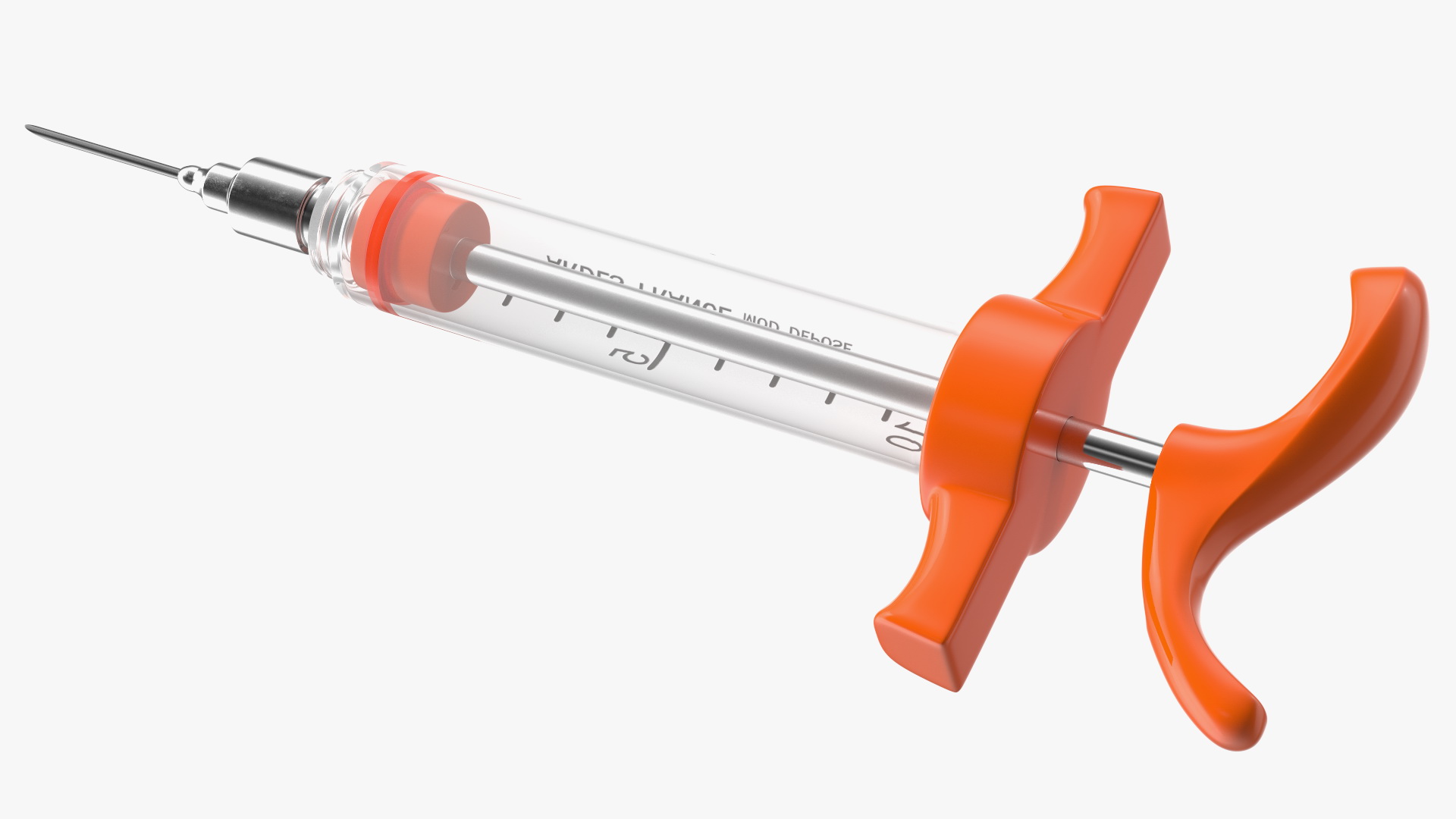 Veterinary Vaccine Syringe ARDES 10ml 3D