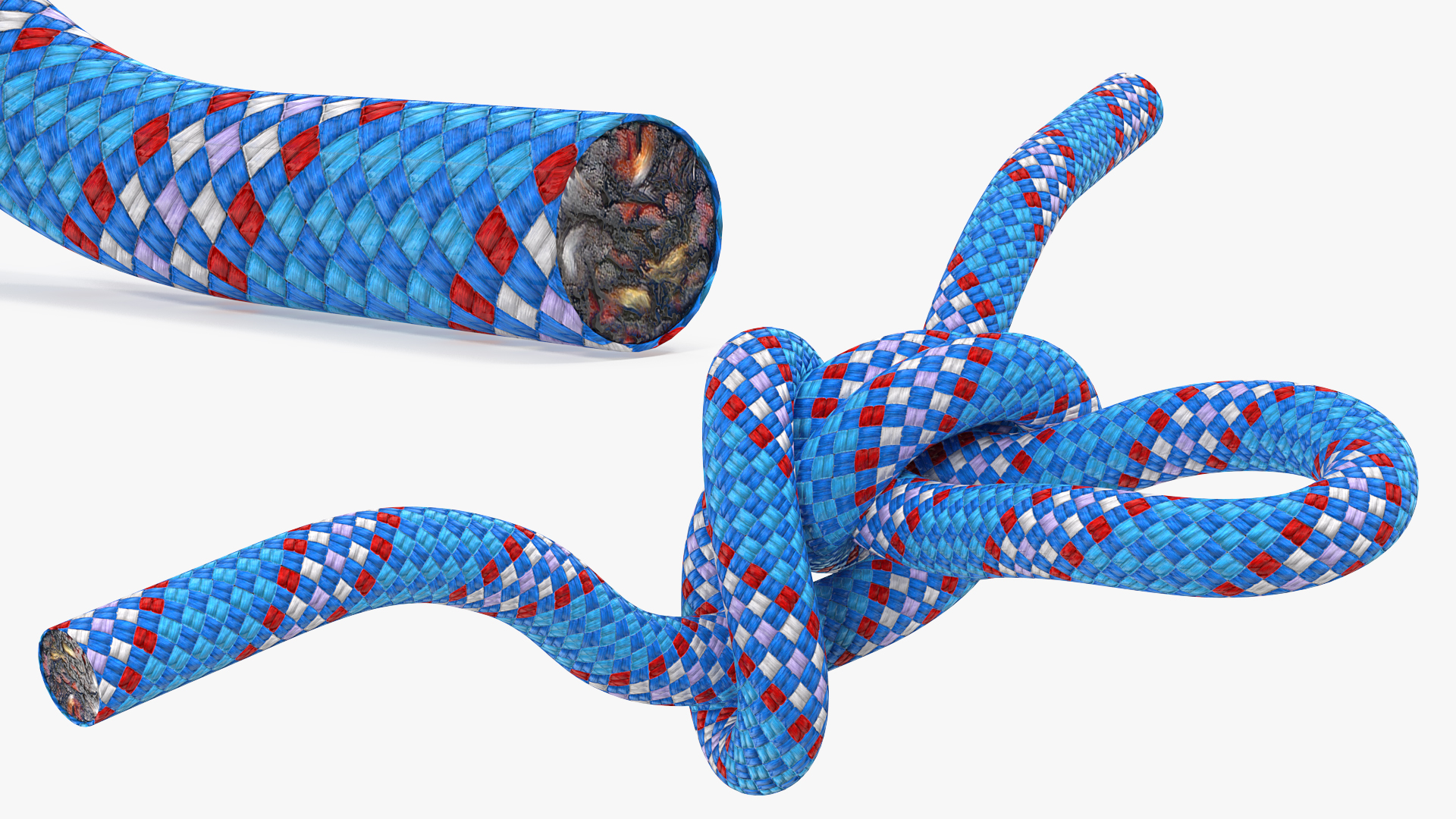 3D Alpine Butterfly Loop Knot