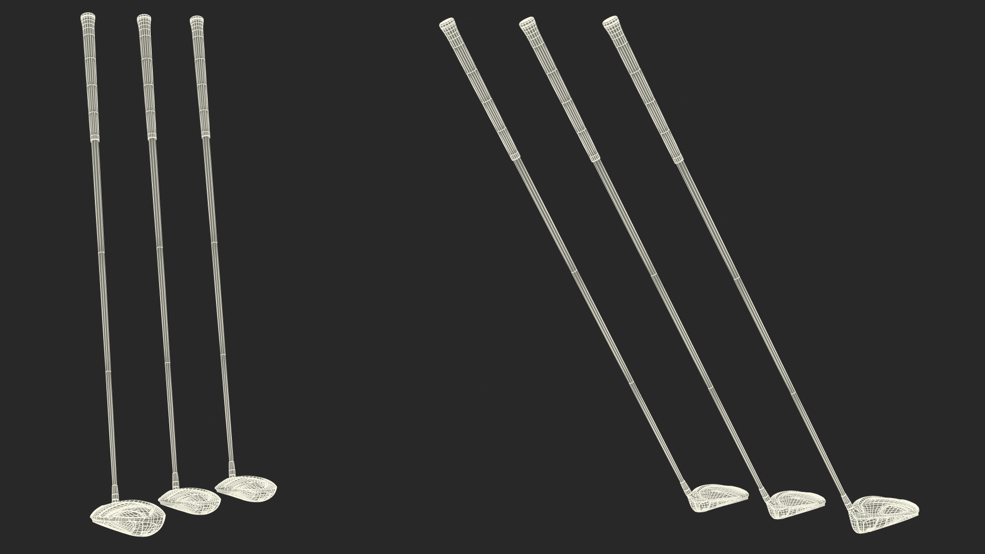 3D model Long Irons