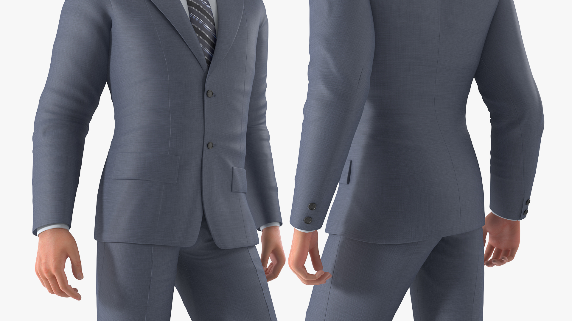 3D model Businessman Standing Pose